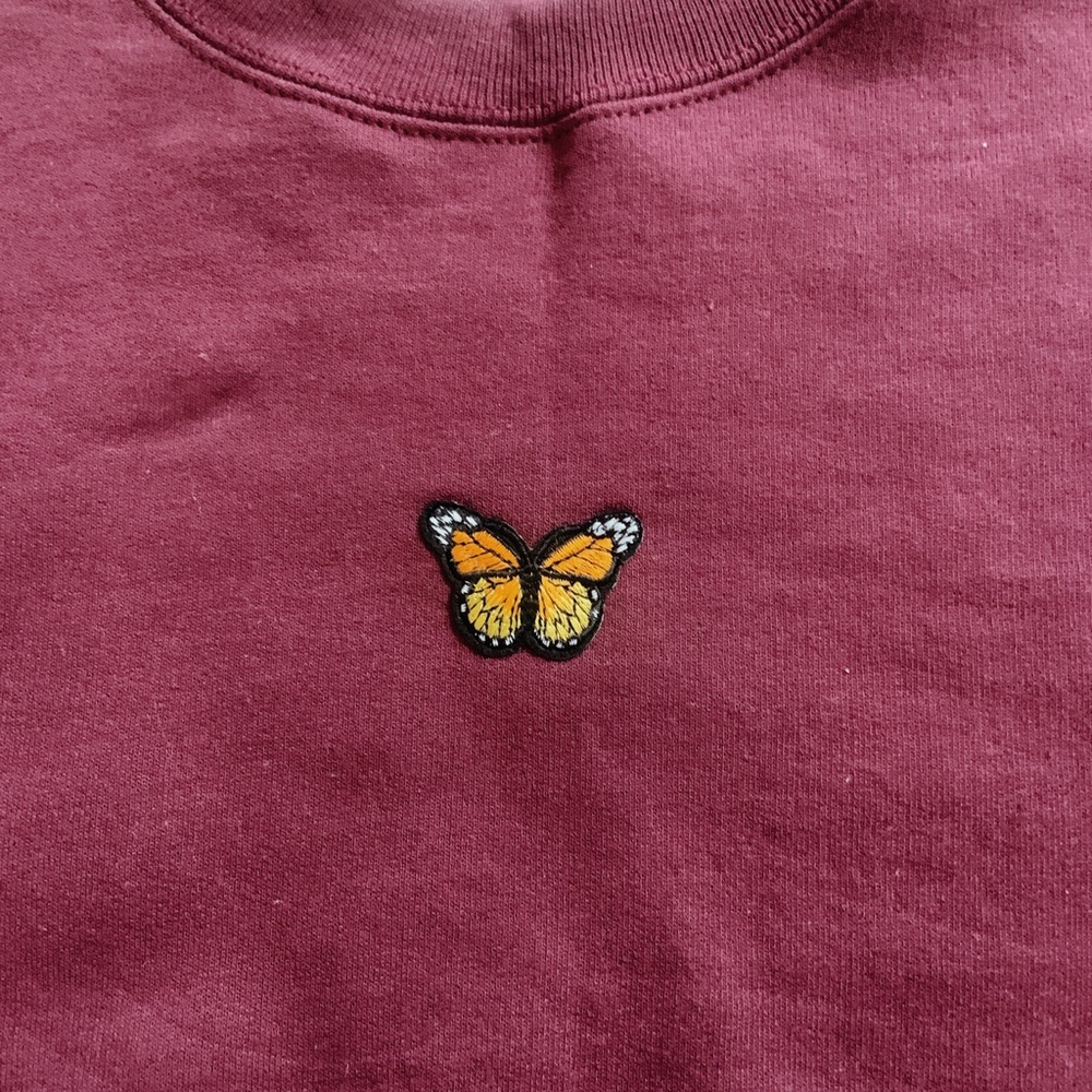 n e w |  butterfly crewneck 🦋💙 - Picture 7 of 8